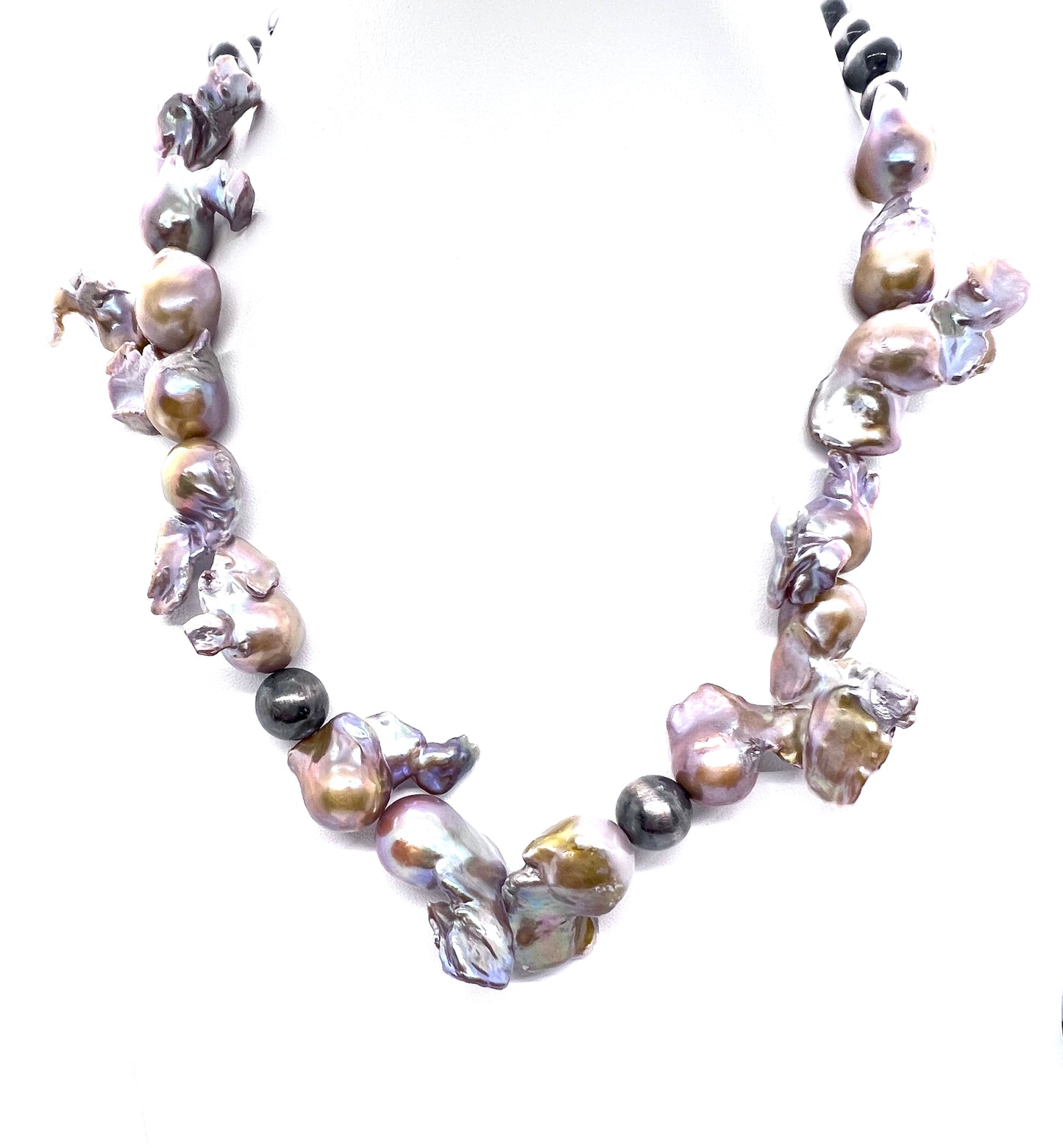 Petunia with Edison and Navajo Pearls