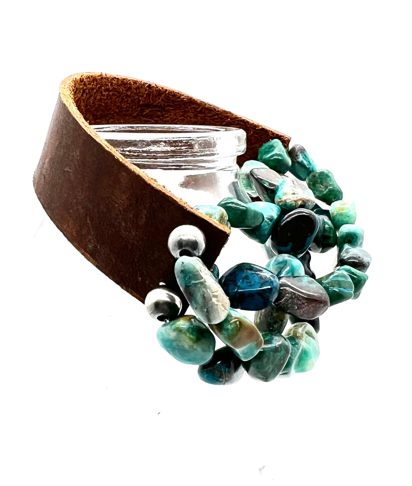 BH with Chrysocolla and Navajo Pearls