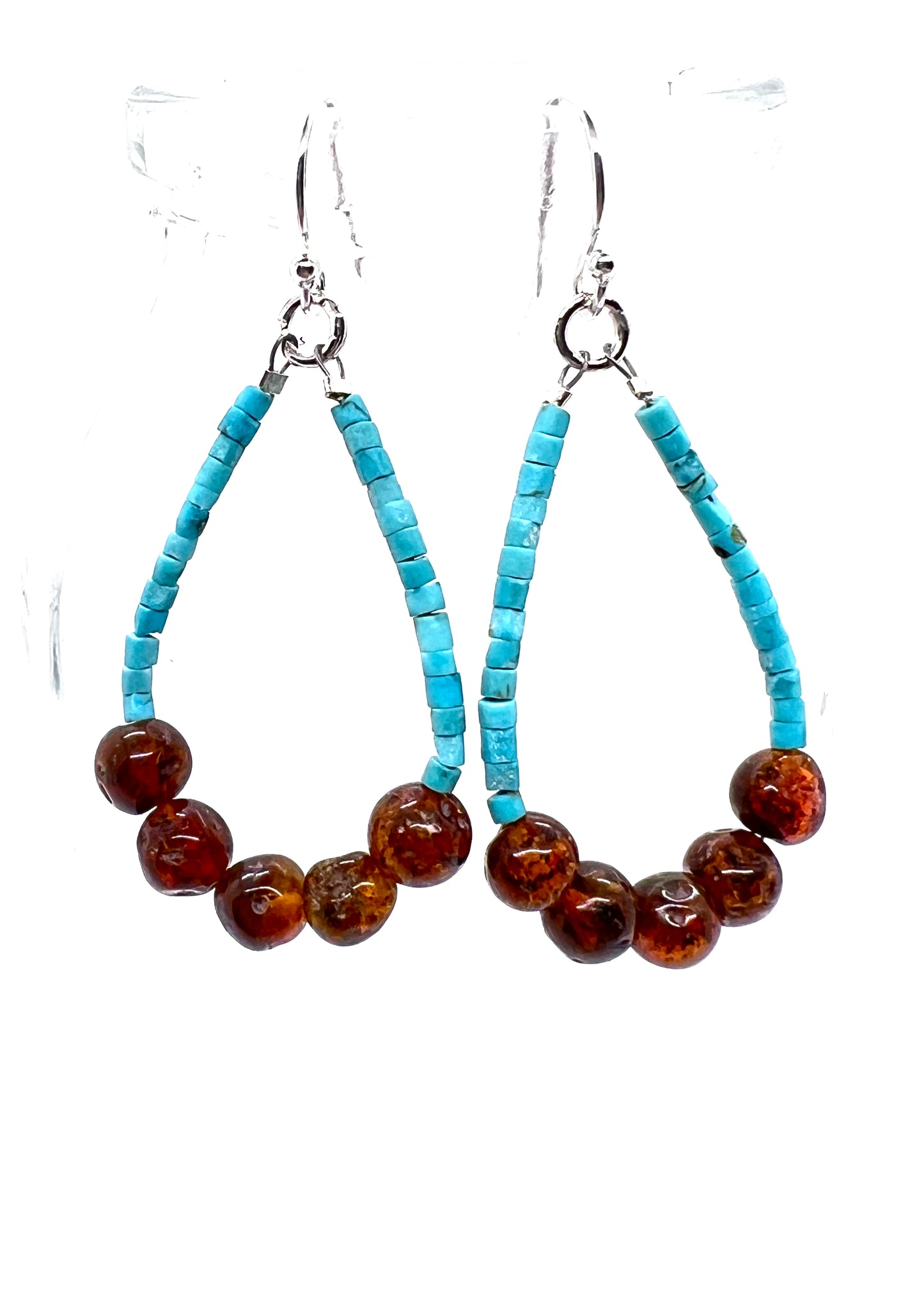 Bonnie with Green Turquoise and Baltic Amber