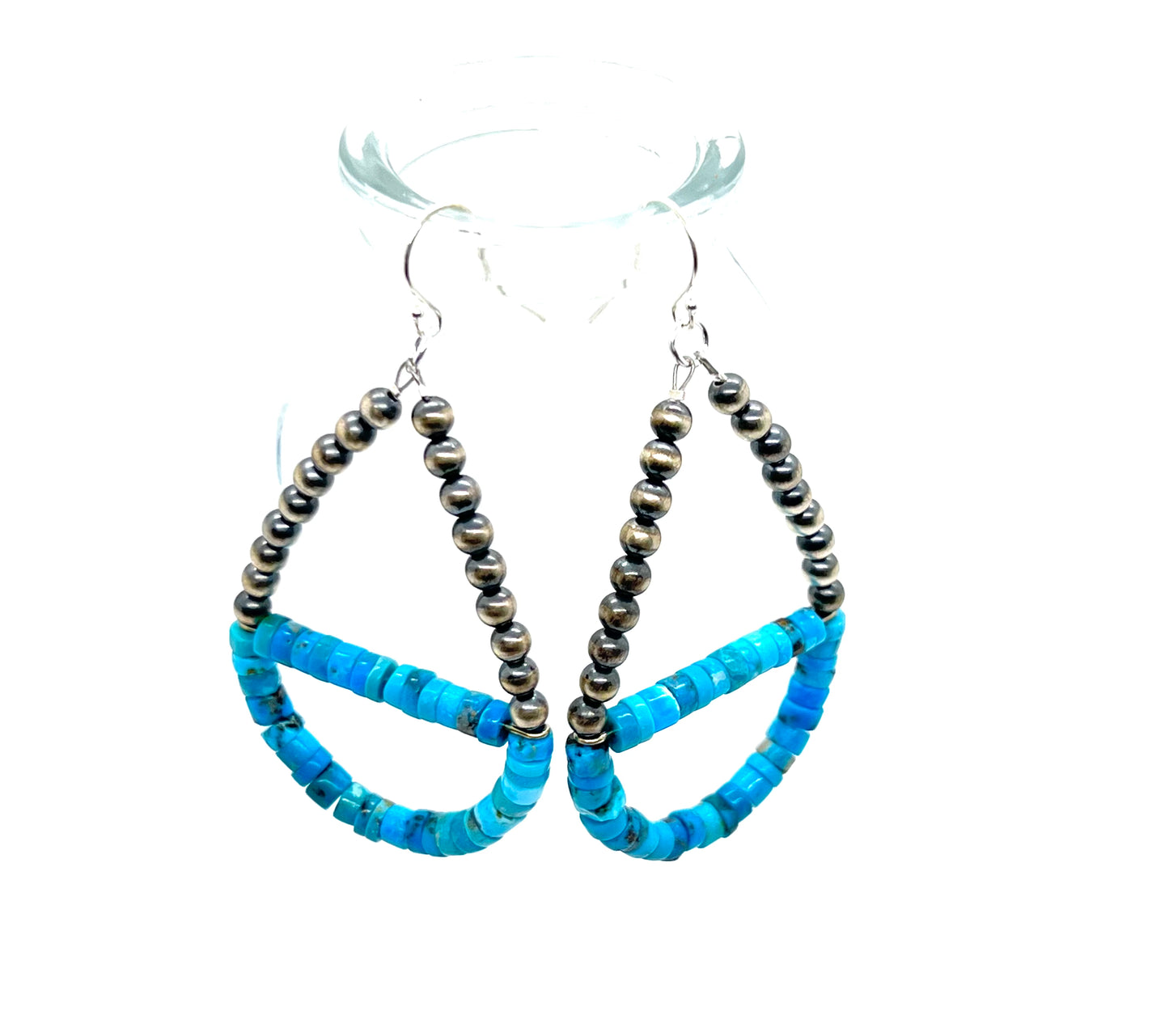 Quinnie with Turquoise and Navajo Pearls