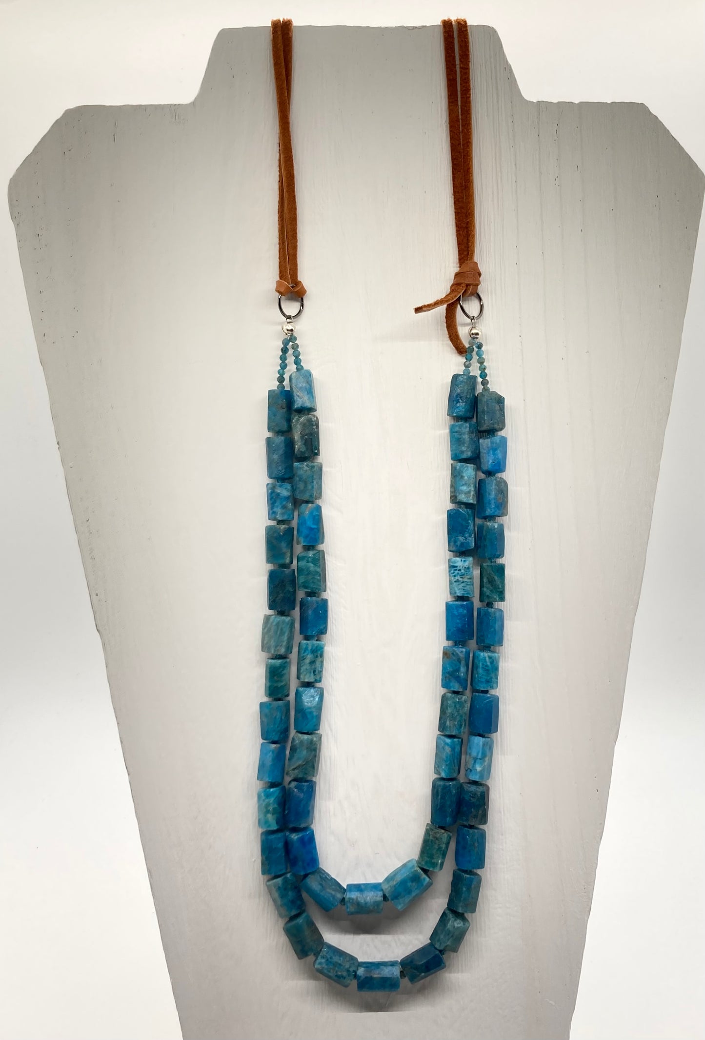 Spotless Necklace with Apatite