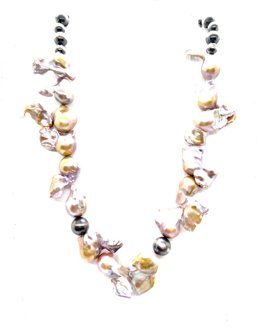Petunia with Edison and Navajo Pearls